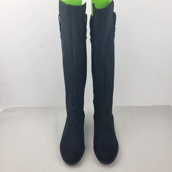 Anne Klein Audrey knee high Riding Boot Black Size 6M - Picture 11 of 13